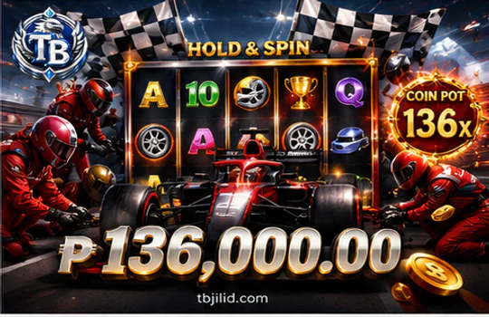 TBJILI slot screen showing clear reels, symbol areas and mobile controls